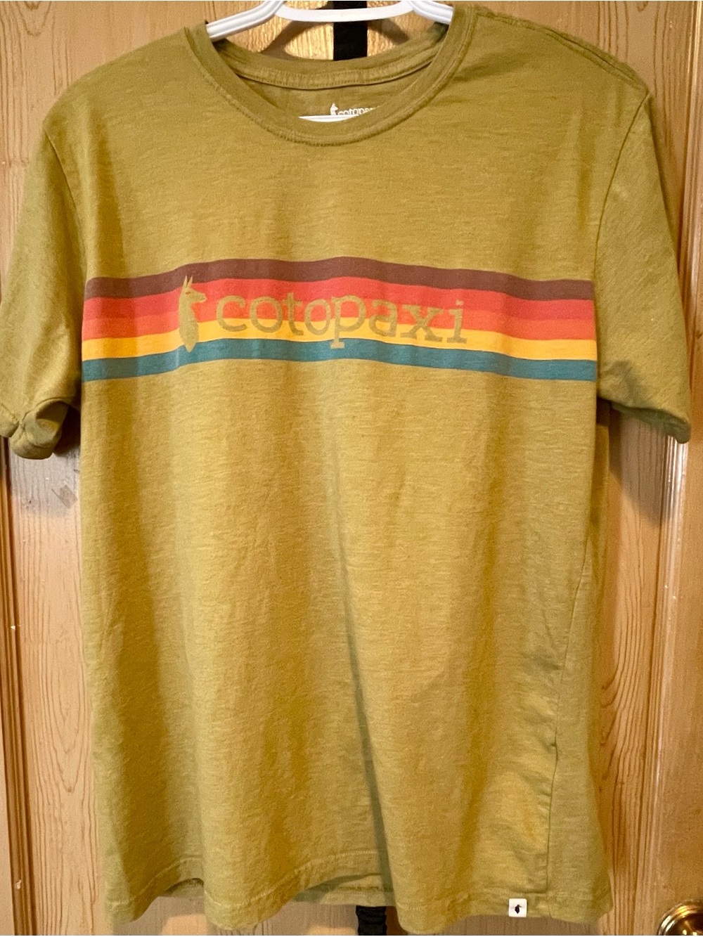Medium Cotopaxi "Llama Stripes" Organic Graphic Tee